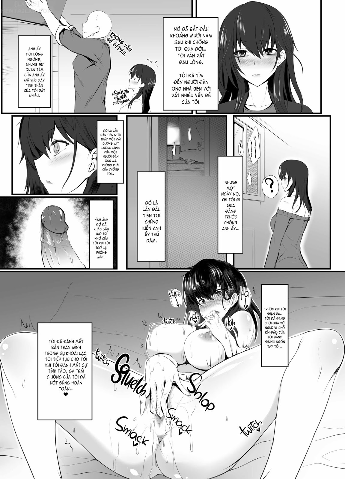 Đọc truyện hentai Ayane, 28 Year Old Widow - Chap 1