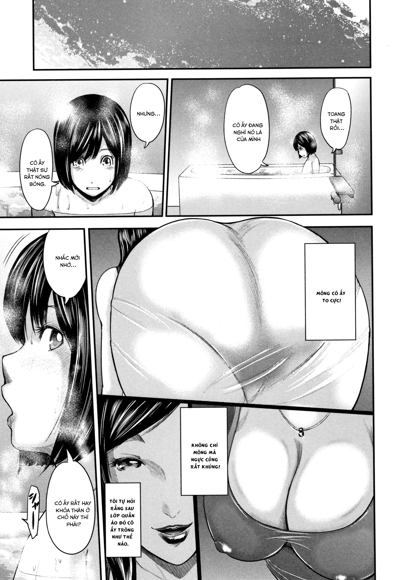 Đọc truyện hentai Sensei, mẹ thằng bạn và tôi - Chap 3
