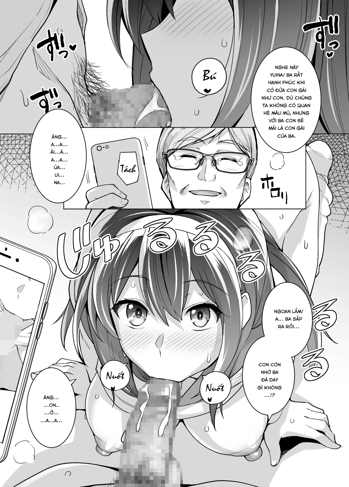 Đọc truyện hentai Ane wa Oyaji ni Dakareteru - Chap 1
