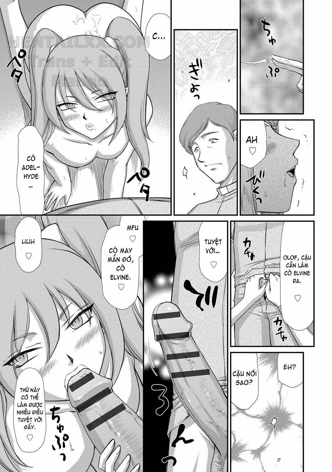 Đọc truyện hentai Inraku No Seijo Elvine - Chap 7