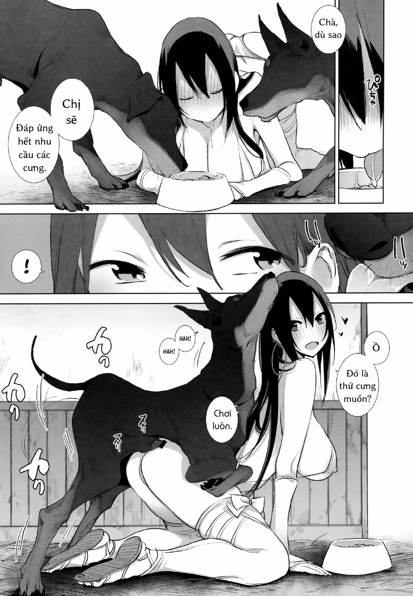 Đọc truyện hentai Sanzang-chan with a Horse, a Dog, and a Pig - Nhân văn ngọt ngào !