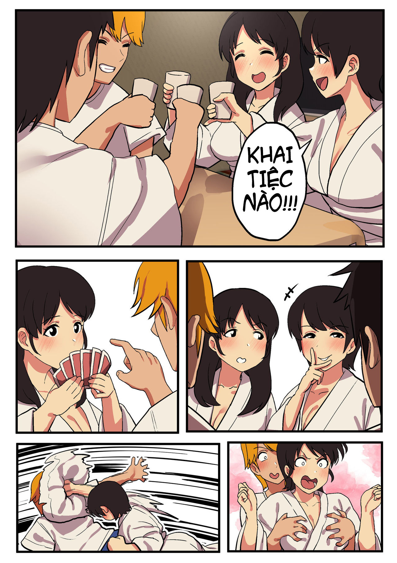 Đọc truyện hentai School Trip X King Game - Chap 1