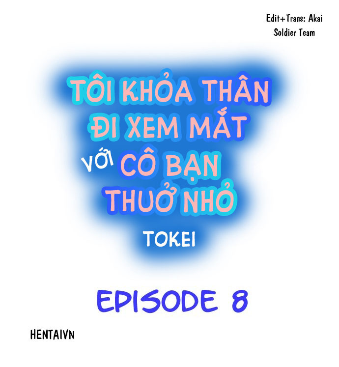 Đọc truyện hentai Tôi khỏa thân đi xem mắt với cô bạn thuở nhỏ - Chapter 8