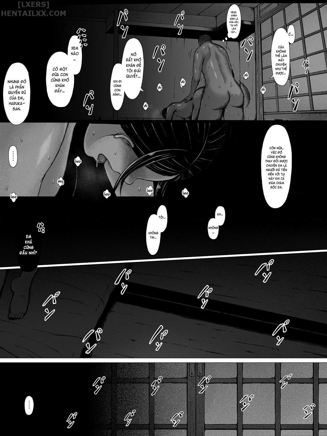 Đọc truyện hentai Hahagui Ottori Okaasan ga Toshishita Yarichin ni Nerawareru Toki - Chap 1C