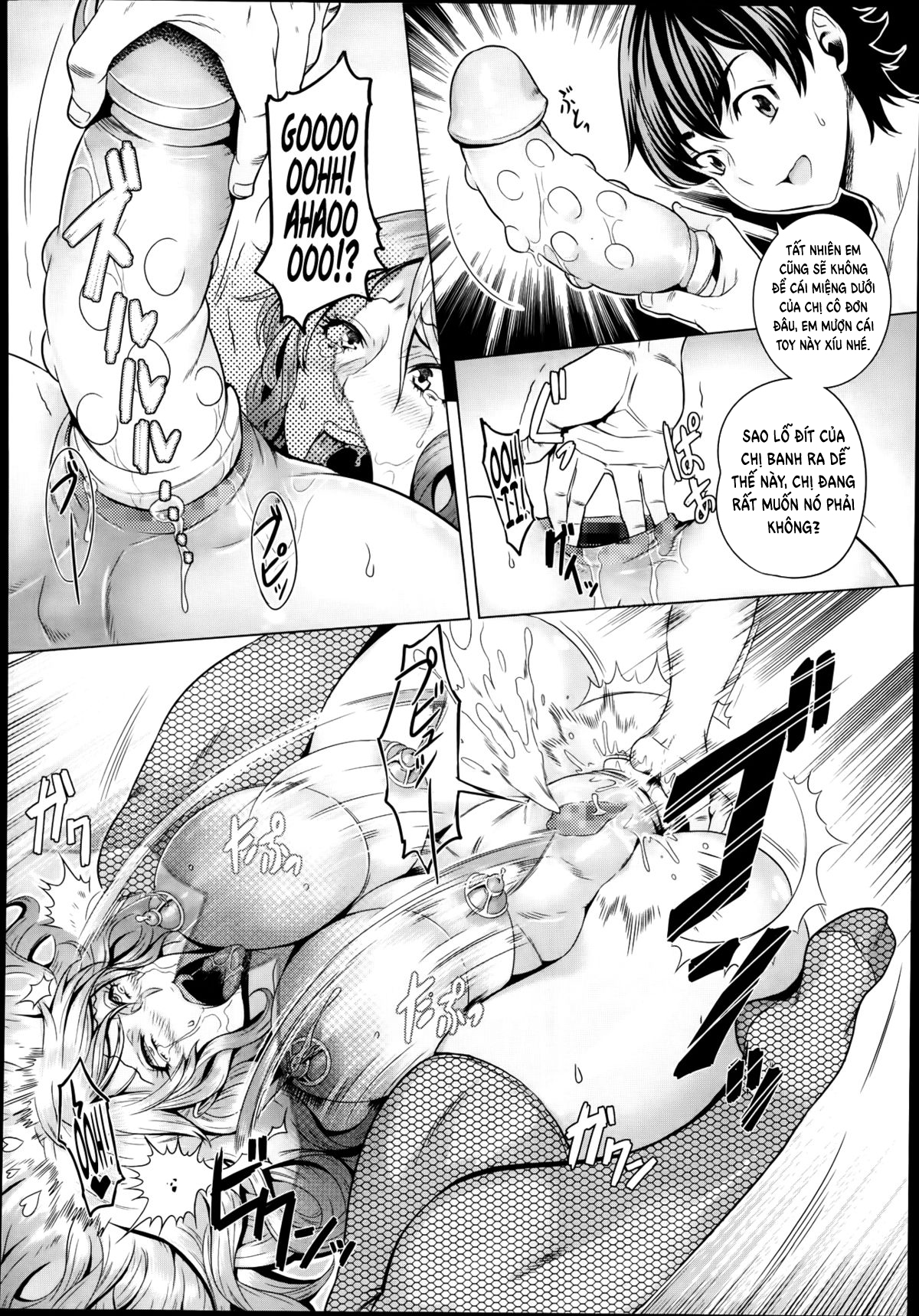 Đọc truyện hentai Bà chị vừa về nước đã bị tôi cho một đống tinh vào mồm - Oneshot