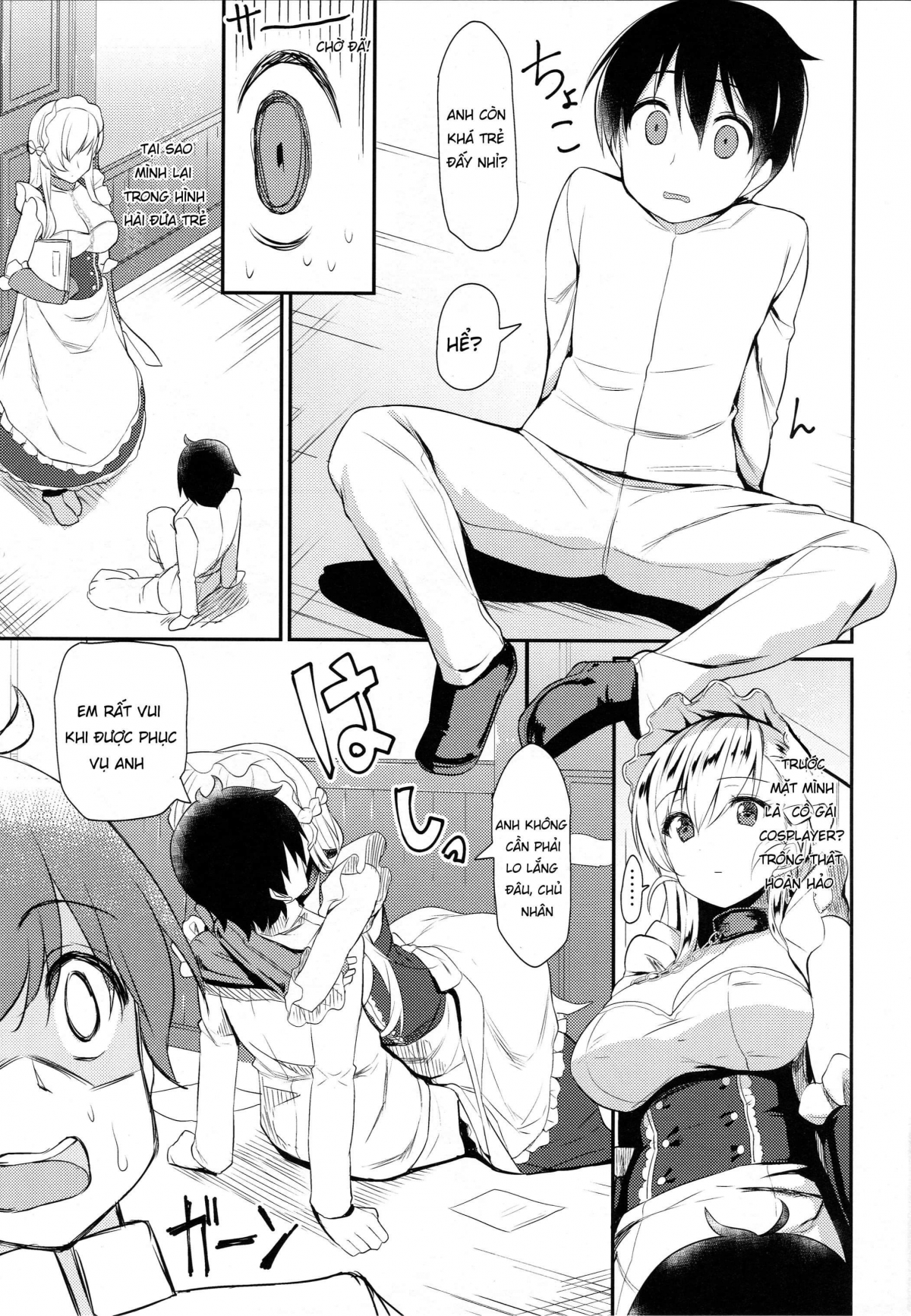 Đọc truyện hentai Oneshota Belfast (Azur Lane) - Oneshot