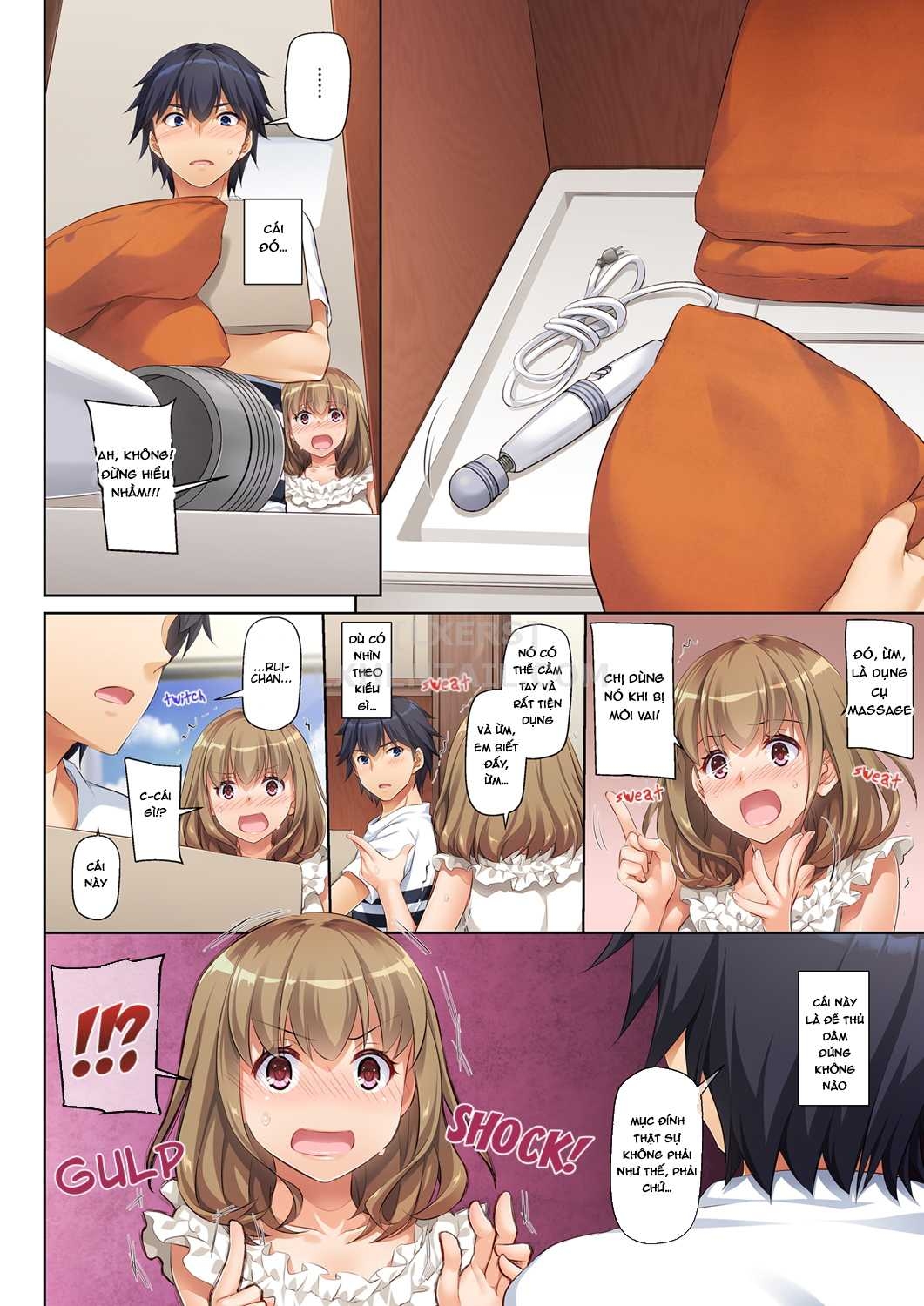 Đọc truyện hentai Hitozuma Osananajimi to Hitonatsu no Dekigoto - Chap 1
