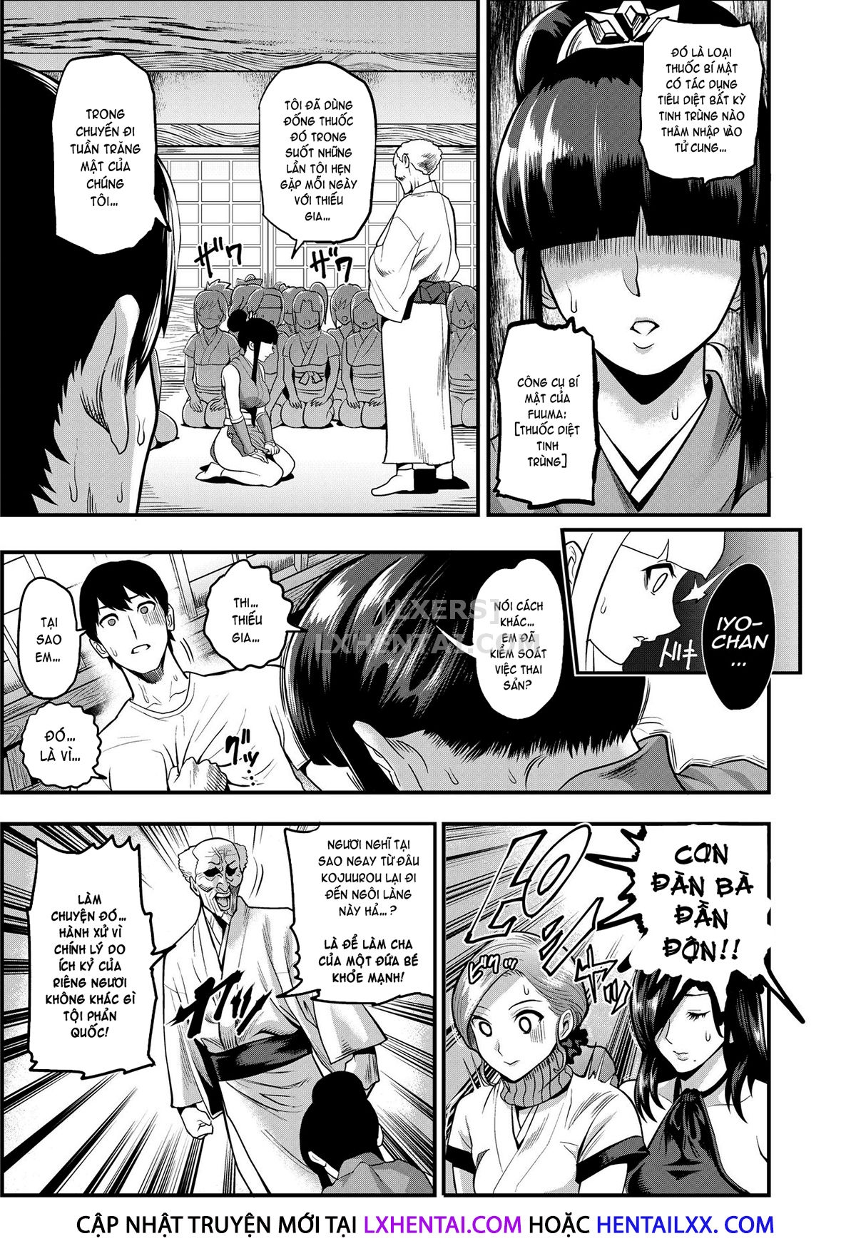 Đọc truyện hentai Oideyo! Kunoichi no Sato - Chap 4