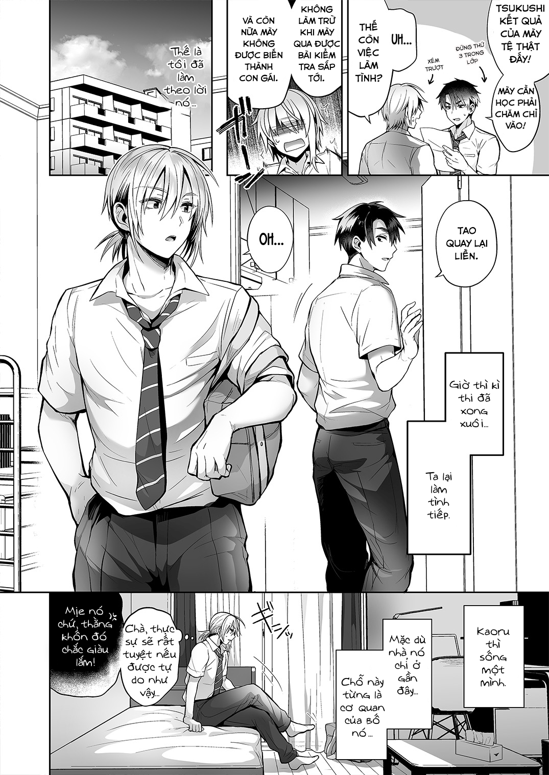 Đọc truyện hentai Ore No Shinyuu Wa TS (Seitenka) Taishitsu 2 - Oneshot