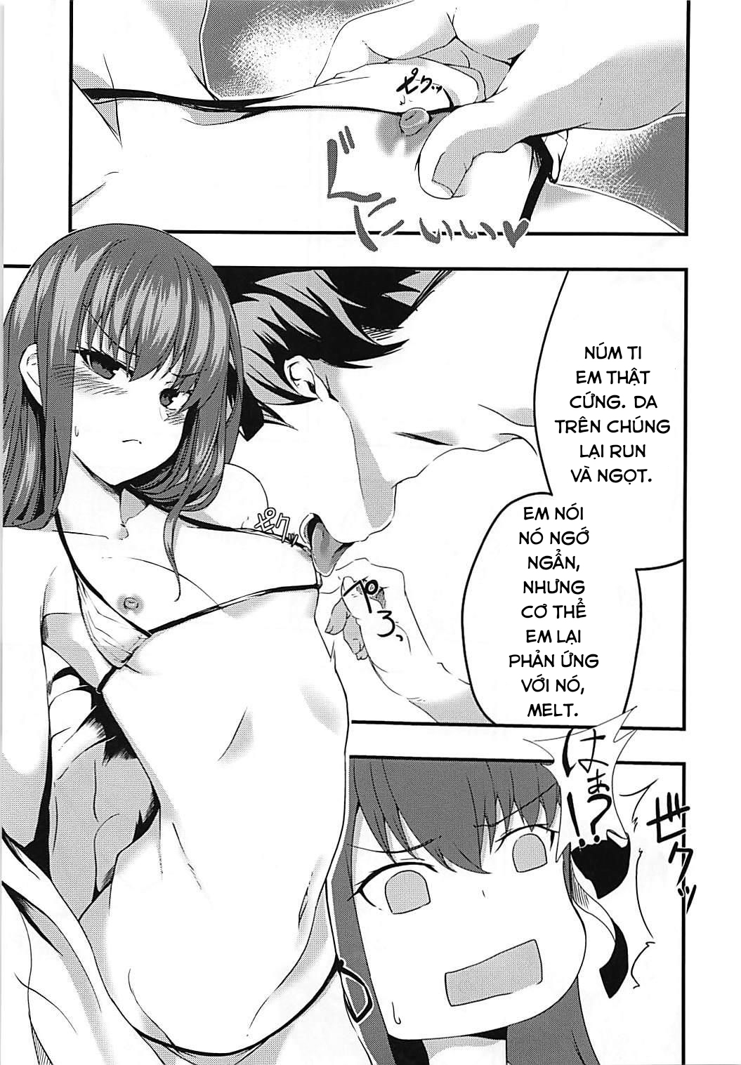 Đọc truyện hentai Melt trông thế nào khi mặc đồ bơi? - Oneshot