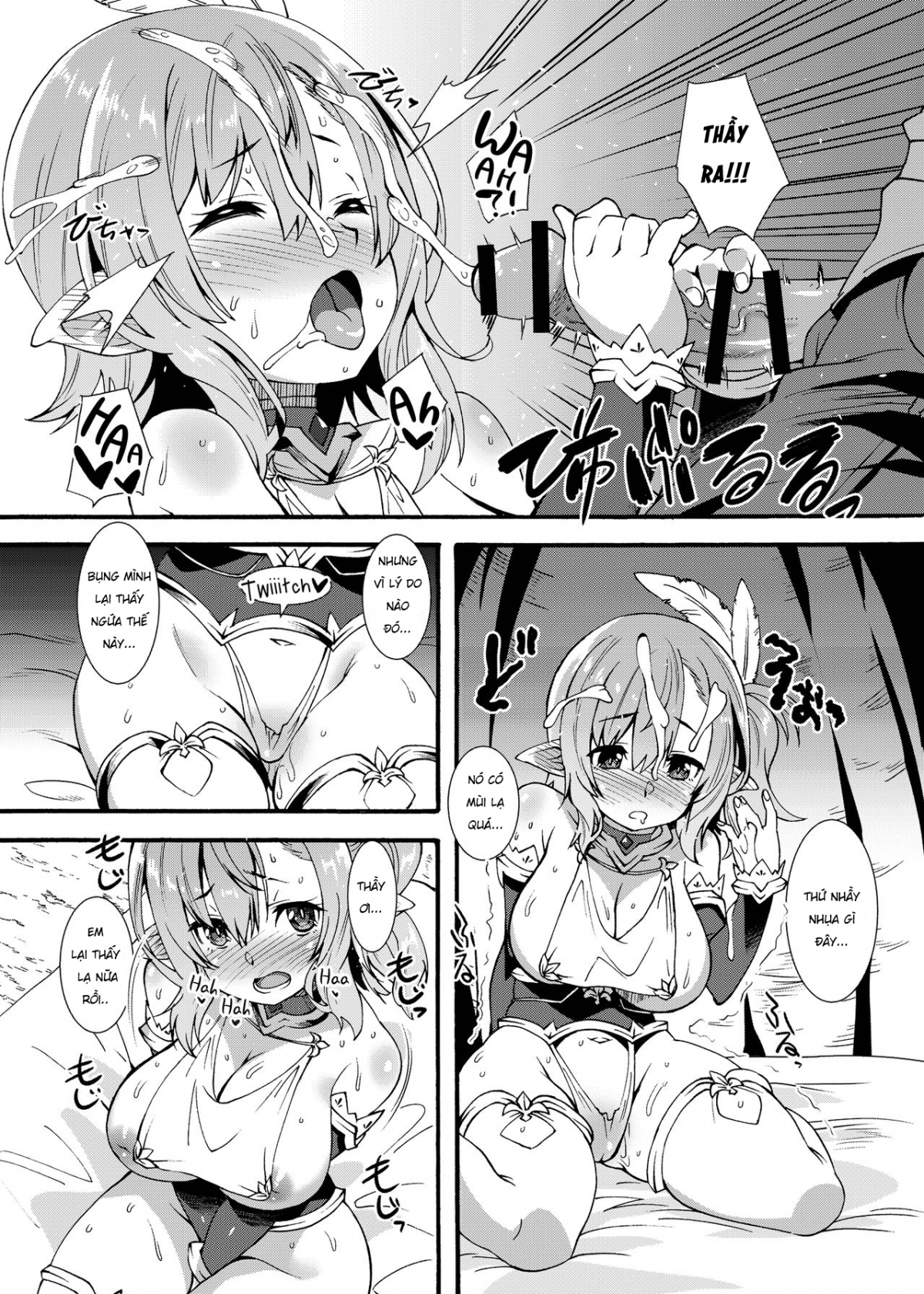 Đọc truyện hentai Sukebe Elf Tanbouki - Bé elf ngọt nước