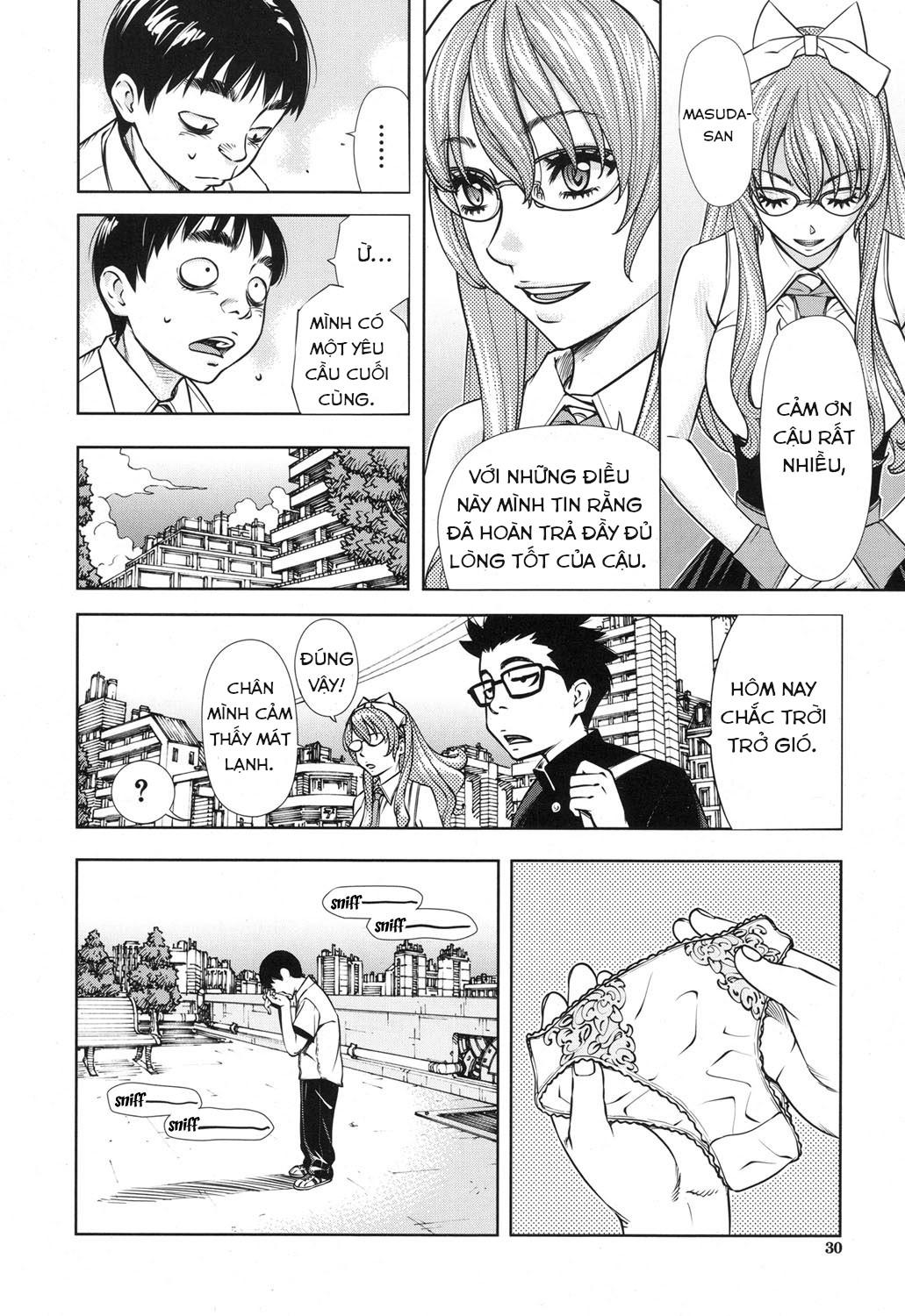 Đọc truyện hentai Amamori Note - Chap 2