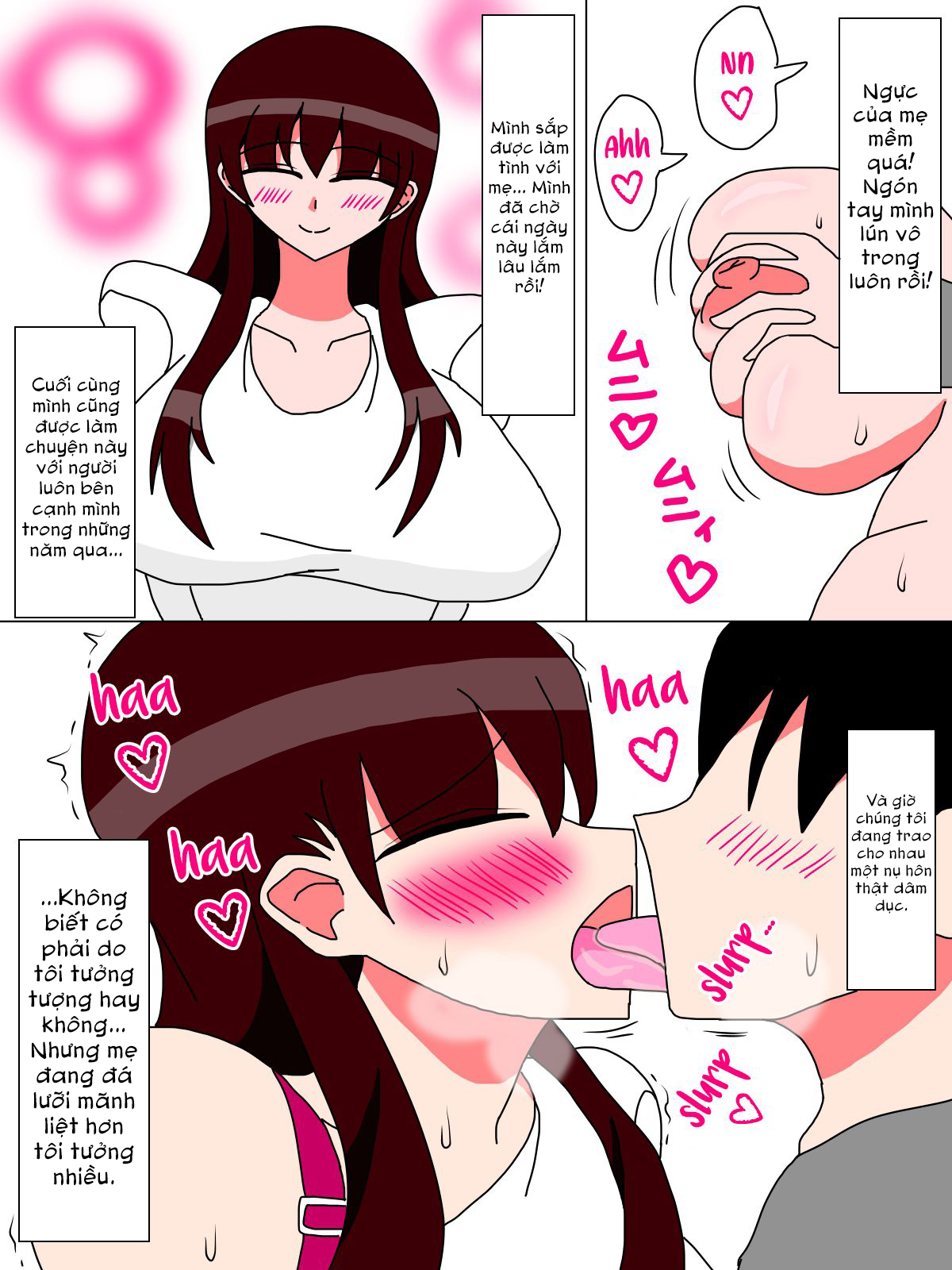 Đọc truyện hentai Boku to Kaa-san no Ikkagetsu (1&2) - Chap 1 - Mẹ đã yêu tôi rồi