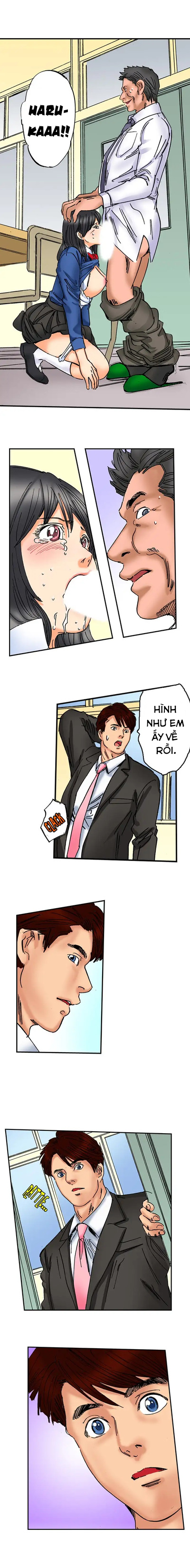 Đọc truyện hentai Tên cha dượng có mưu đồ với cô con gái. - Chap 11 : Bị hãm hiếp trong lớp học!!!