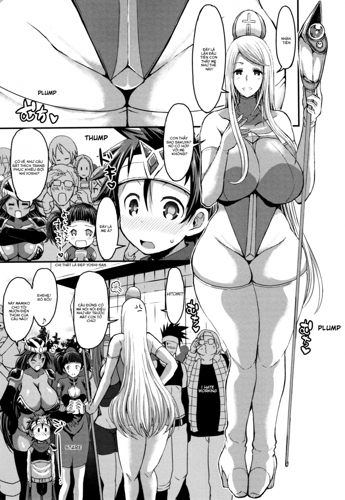 Đọc truyện hentai Kirei na Cosplay Mama ni Tomadou Boku wa... After - Chap 1