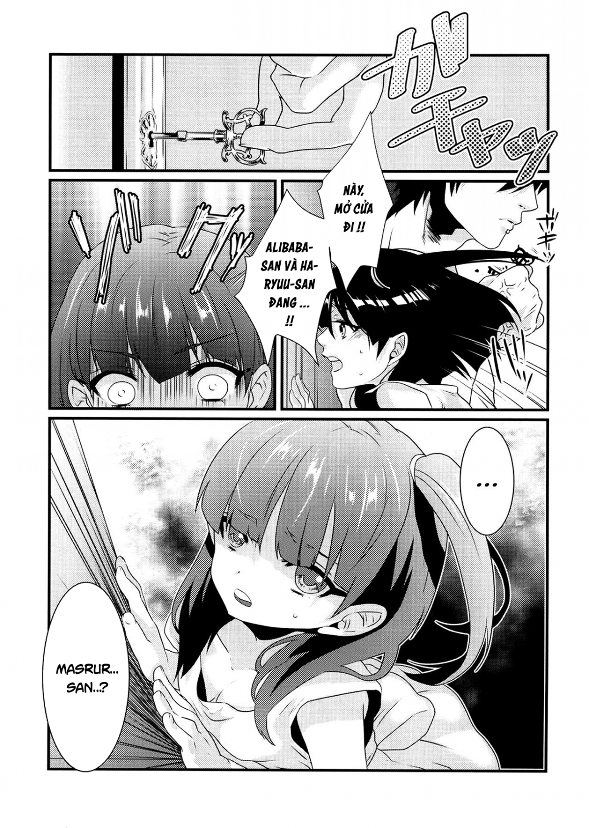 Đọc truyện hentai Lần đầu Morgiana mặc quần lót - Oneshot