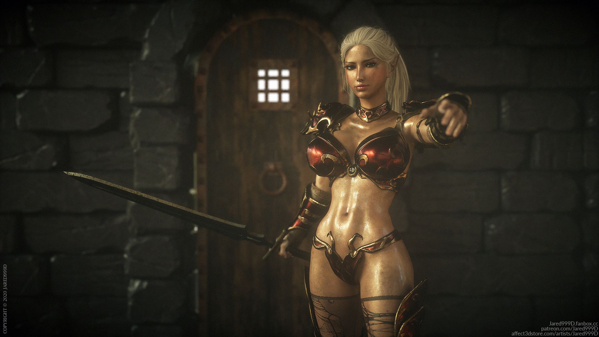 Đọc truyện hentai Elf Slave - Chapter 7: Double Trouble
