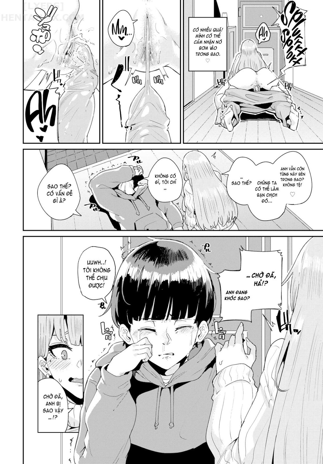 Đọc truyện hentai JK Manual - Chap 4 - Let No Stalker Escape!?