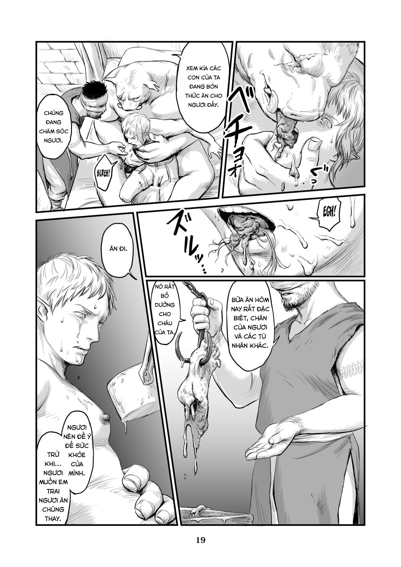 Đọc truyện hentai Vị Tân Nương của Orc - Oneshot