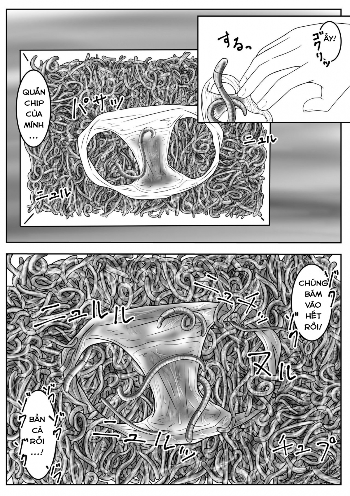 Đọc truyện hentai 1000 Con Giun Đất! - Oneshot