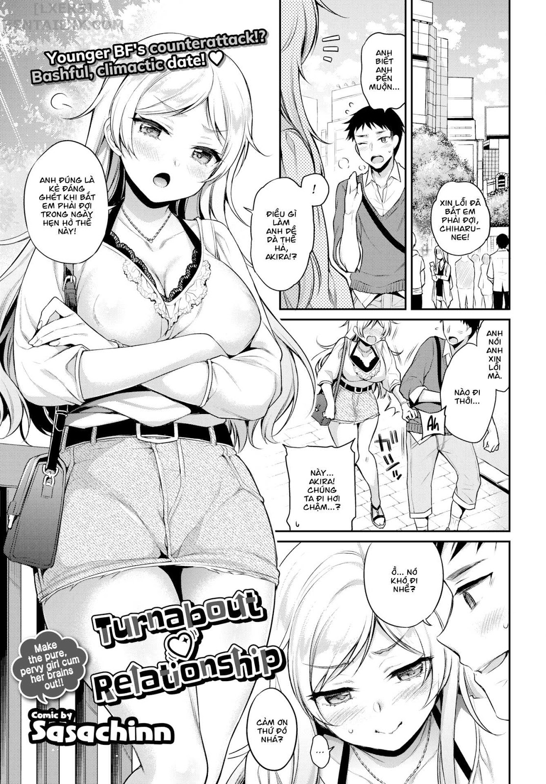 Đọc truyện hentai Turnabout ❤ Relationship - Oneshot