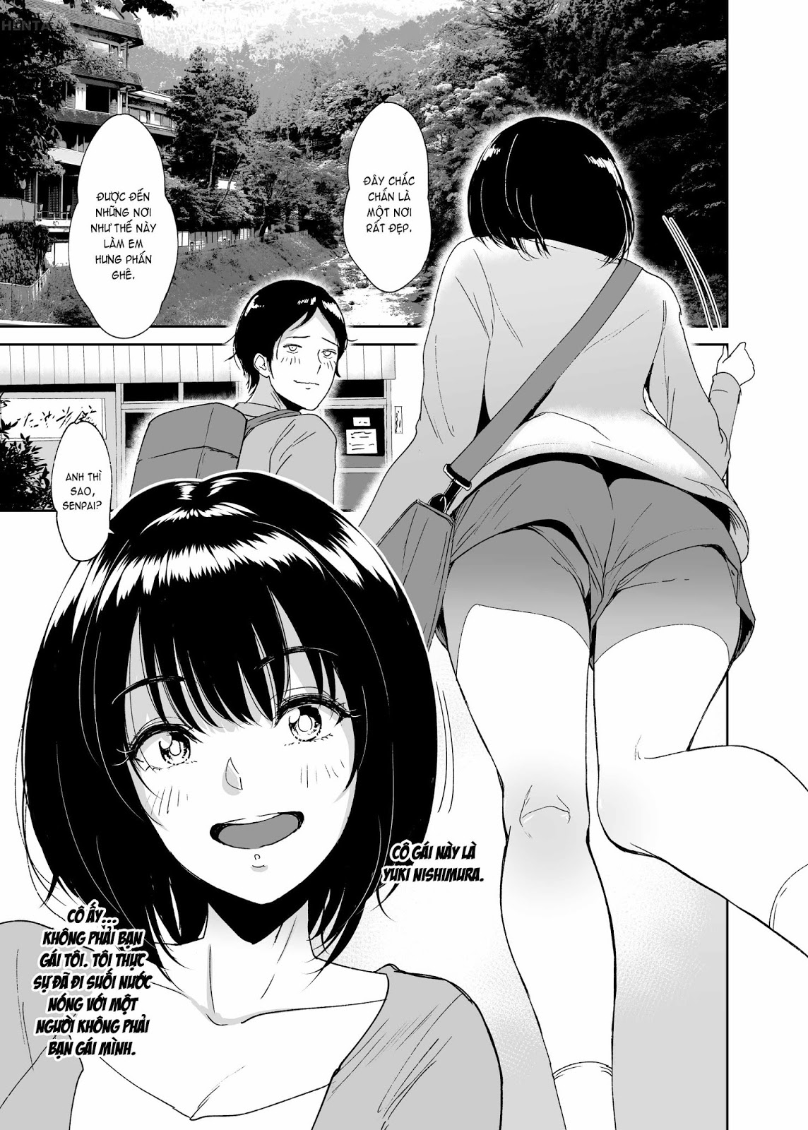 Đọc truyện hentai Hot Springs with Yuki - Oneshot