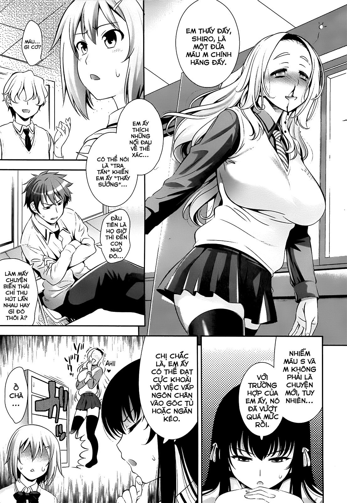Đọc truyện hentai Ngôi trường nơi mà tình yêu là không cần thiết - Chapter 4