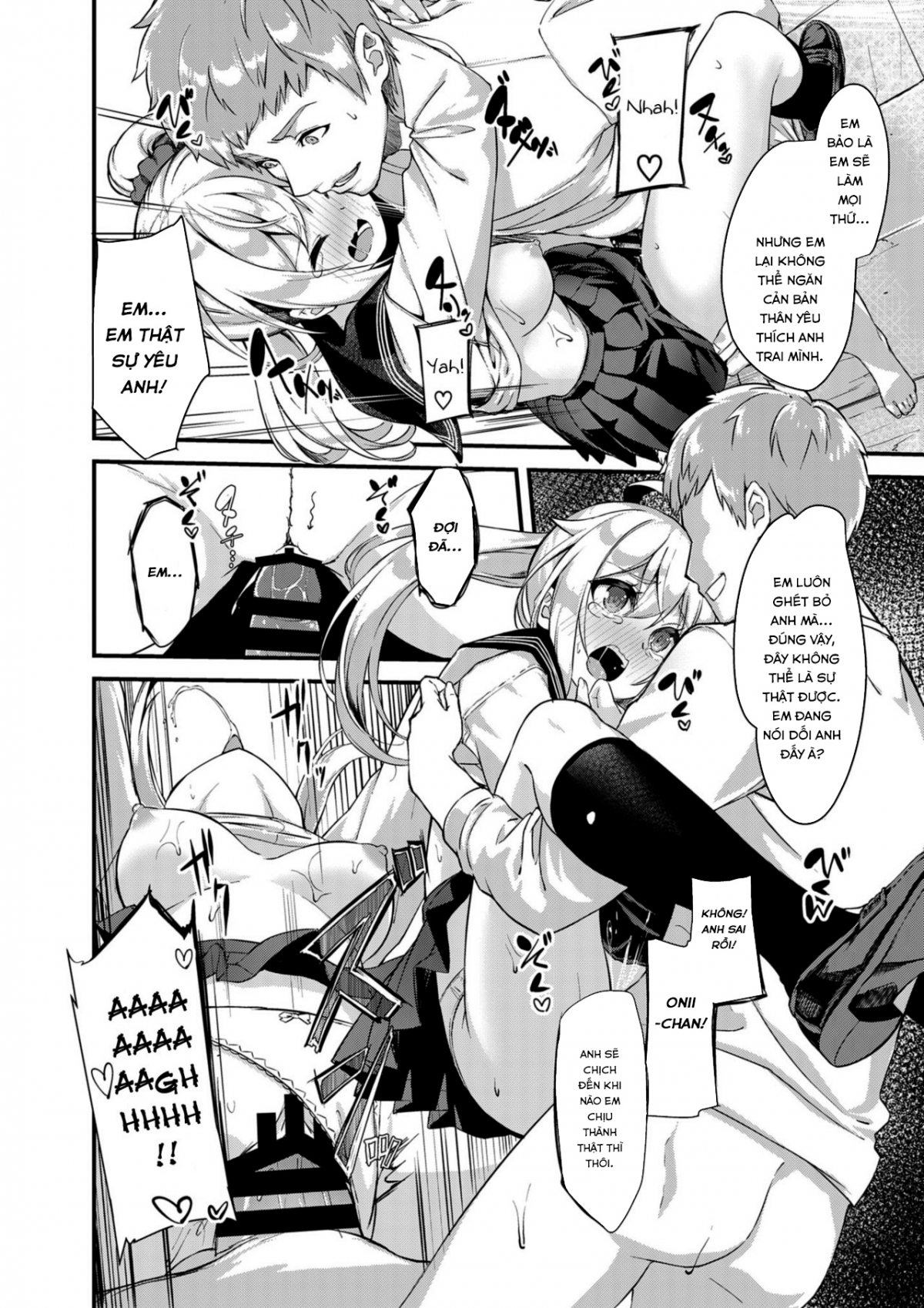 Đọc truyện hentai Thụ tinh cho em gái. - Chap 2: Mần thịt Tsukimiya Mirai