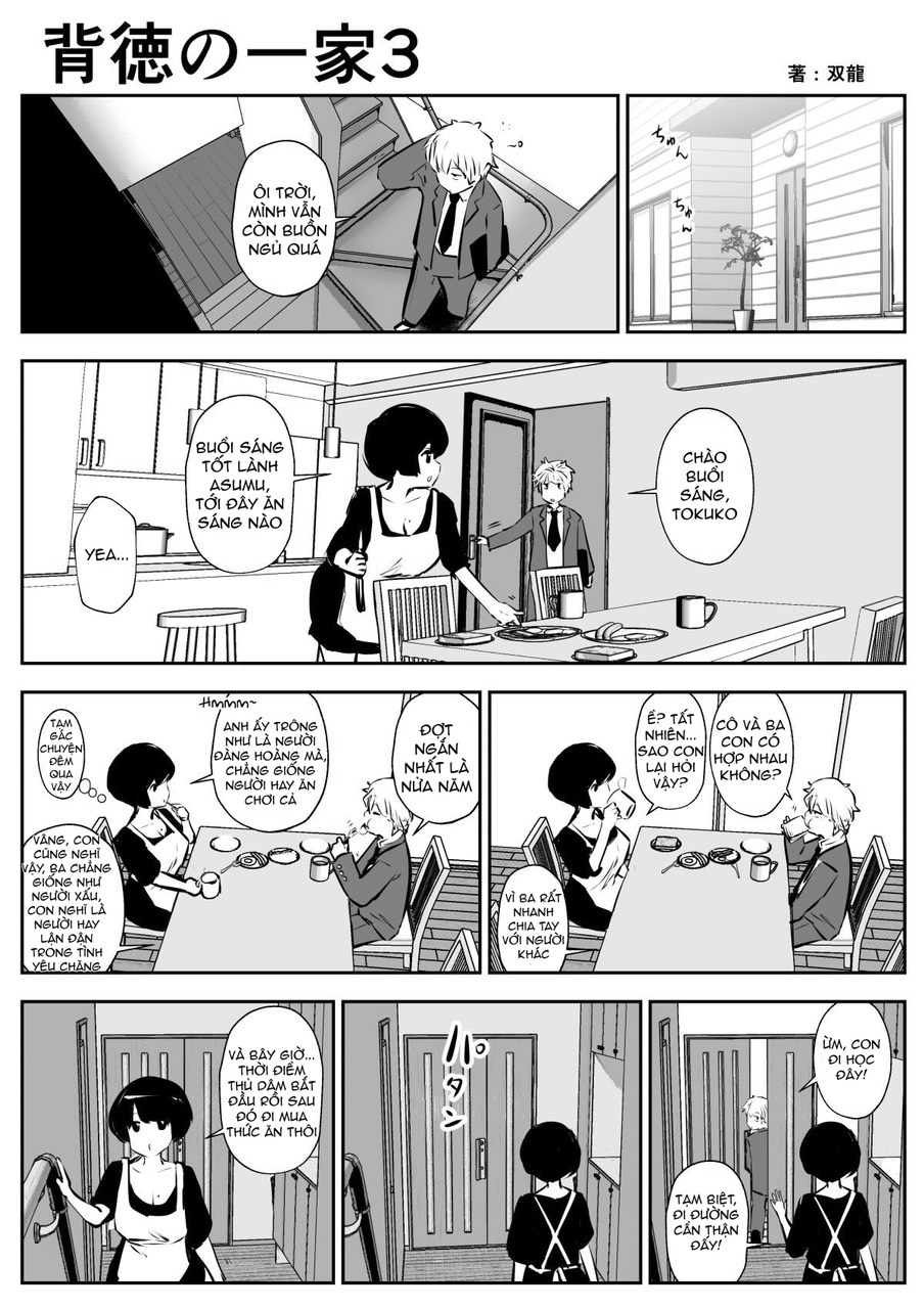 Đọc truyện hentai Con trai mẹ kế và em gái của mẹ kế... - Chap 1