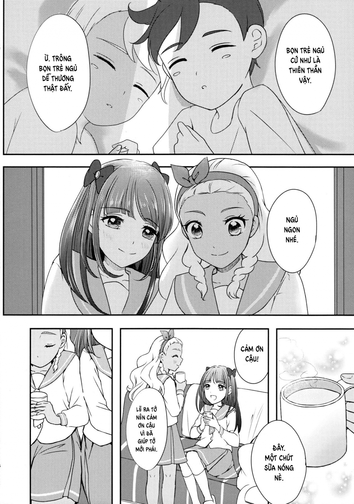Đọc truyện hentai Tớ sẽ vượt qua cậu (Star Twinkle PreCure) - Oneshot