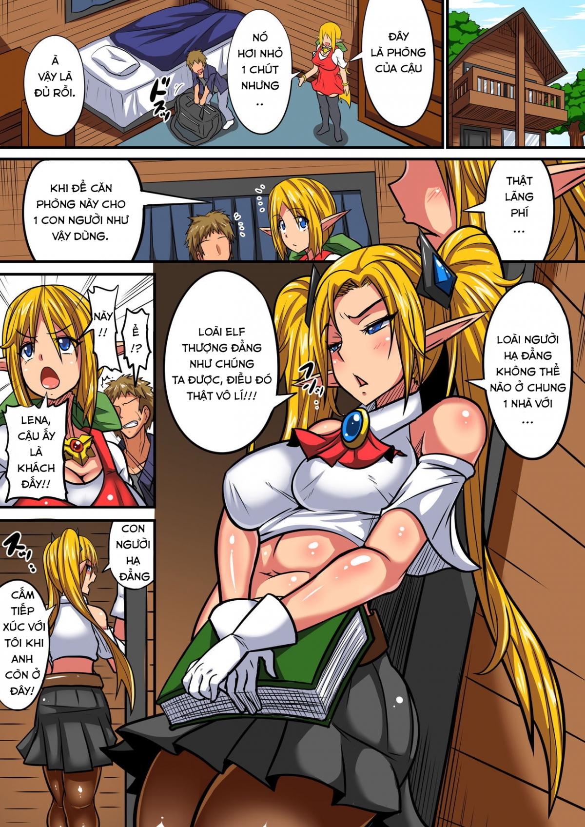 Đọc truyện hentai Elf Oyako to Pakopako Ibunka Kouryuu! ~Stella Hen~ - Oneshot
