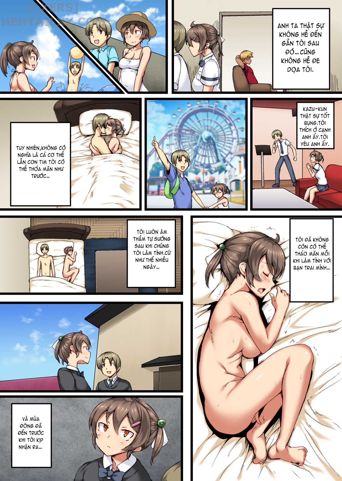 Đọc truyện hentai Otouto no Koibito ga Mukashi Choukyou Shita Motokano datta - Oneshot