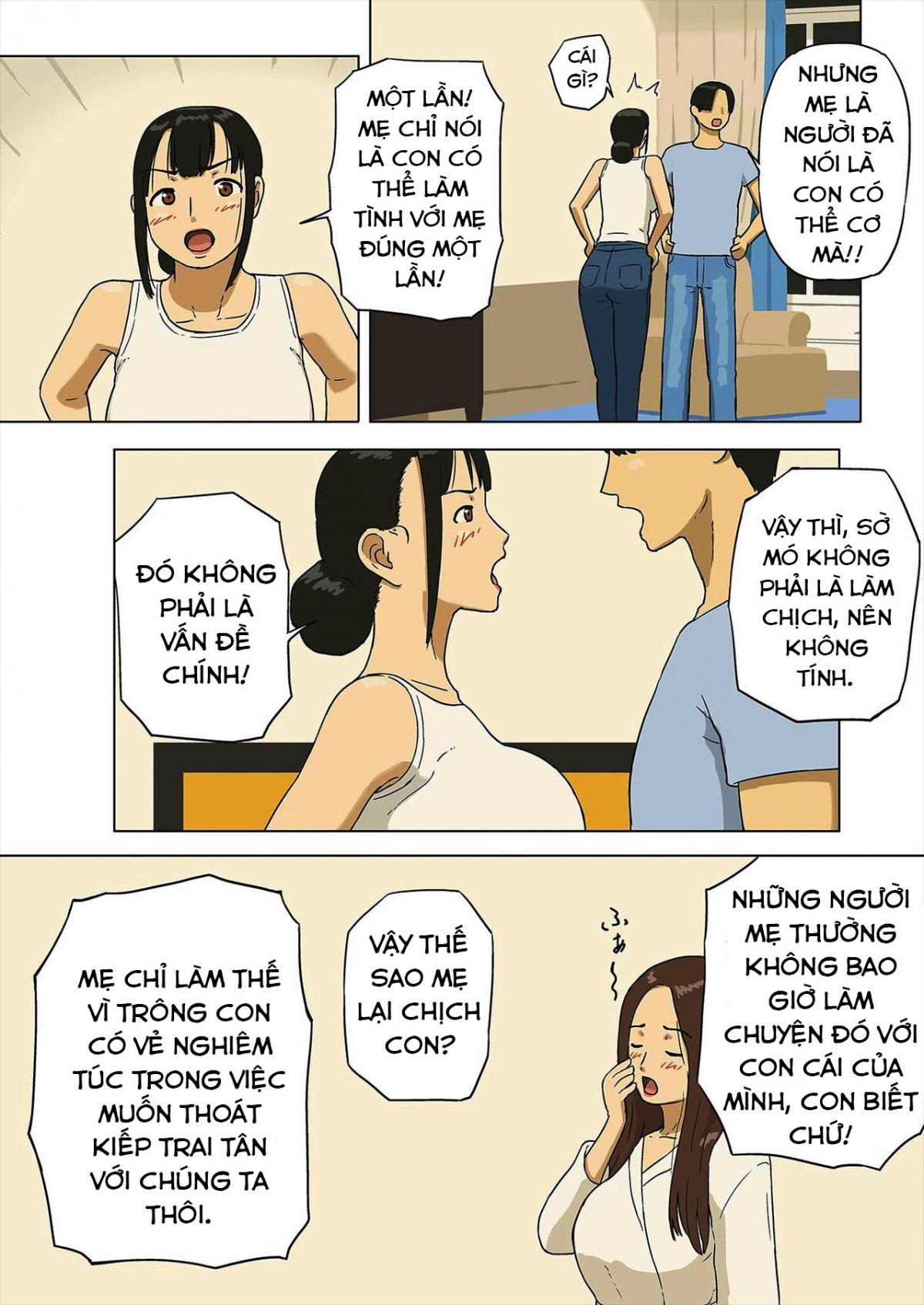 Đọc truyện hentai Share - Chapter 2: Mẹ thích dùng vũ lực sao?