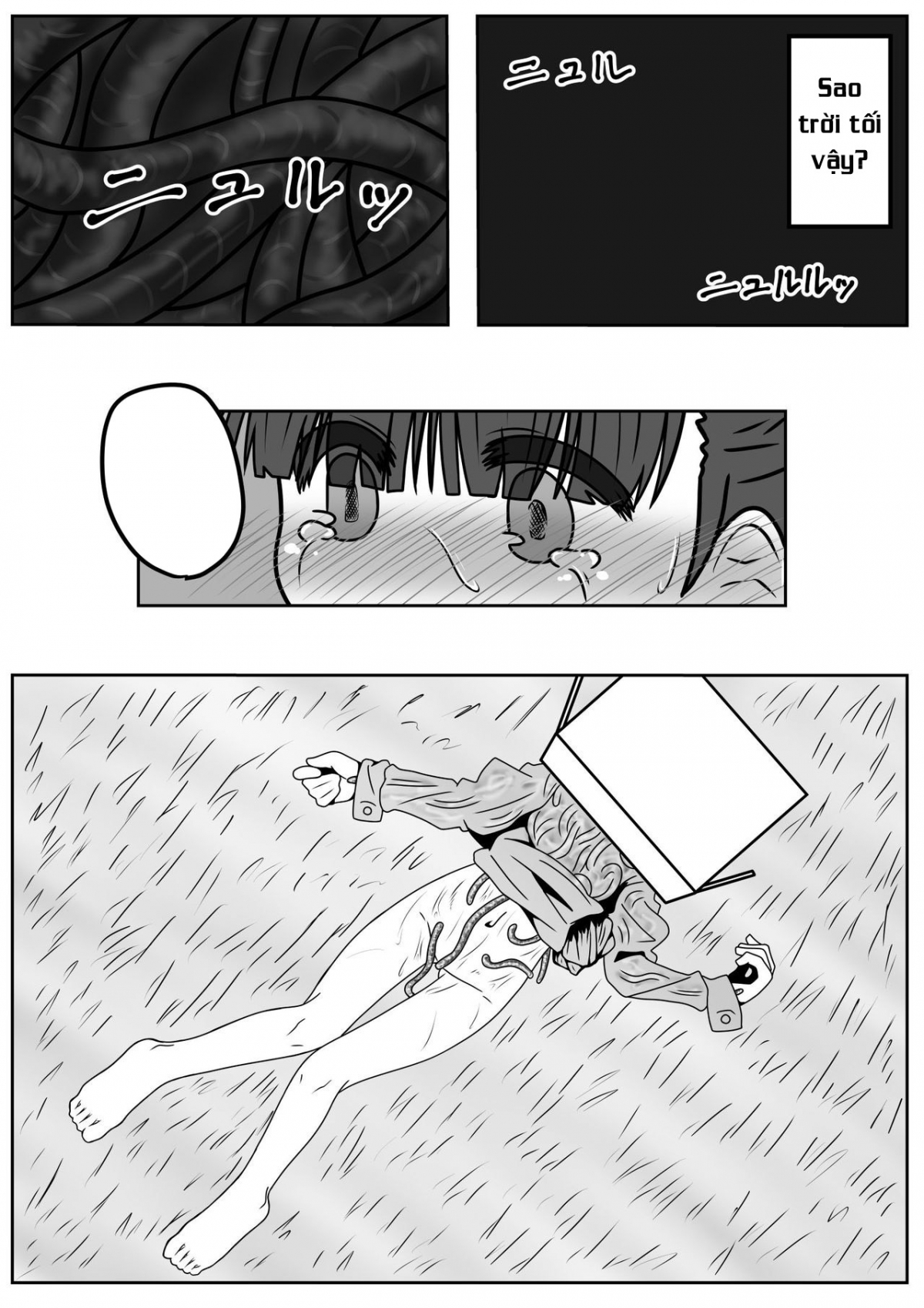 Đọc truyện hentai Mimizu Senbiki, Hako no Naka! - Oneshot
