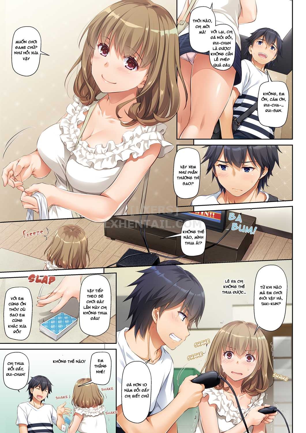 Đọc truyện hentai Hitozuma Osananajimi to Hitonatsu no Dekigoto - Chap 1