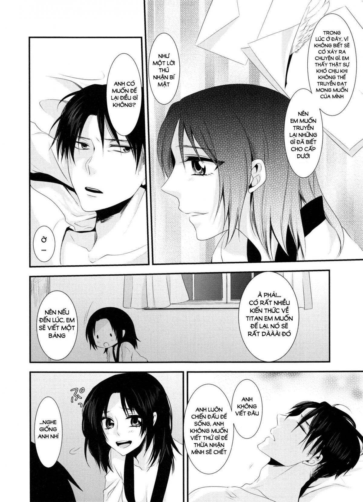 Đọc truyện hentai Kiss me once again (Shingeki no Kyojin) - Chap 3