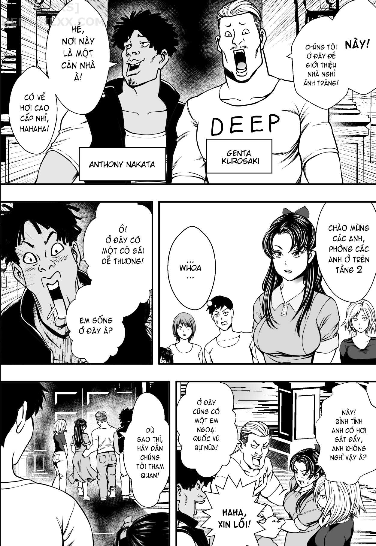 Đọc truyện hentai Harem Love Come VS Yarichin DQN - Oneshot