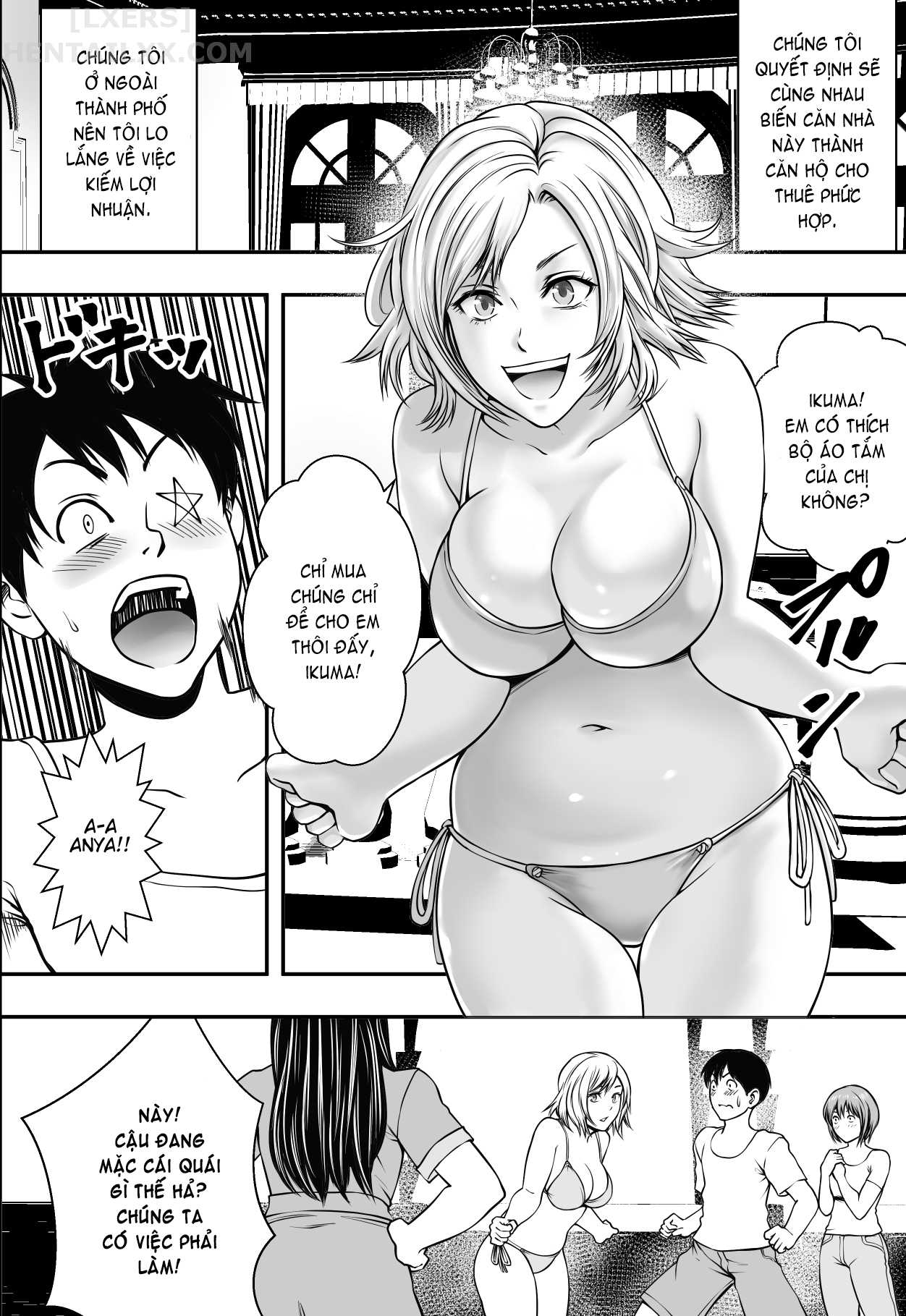 Đọc truyện hentai Harem Love Come VS Yarichin DQN - Oneshot