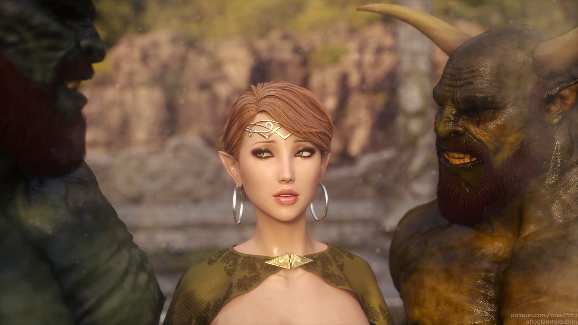 Đọc truyện hentai Elf Slave - Chapter 1: Side B