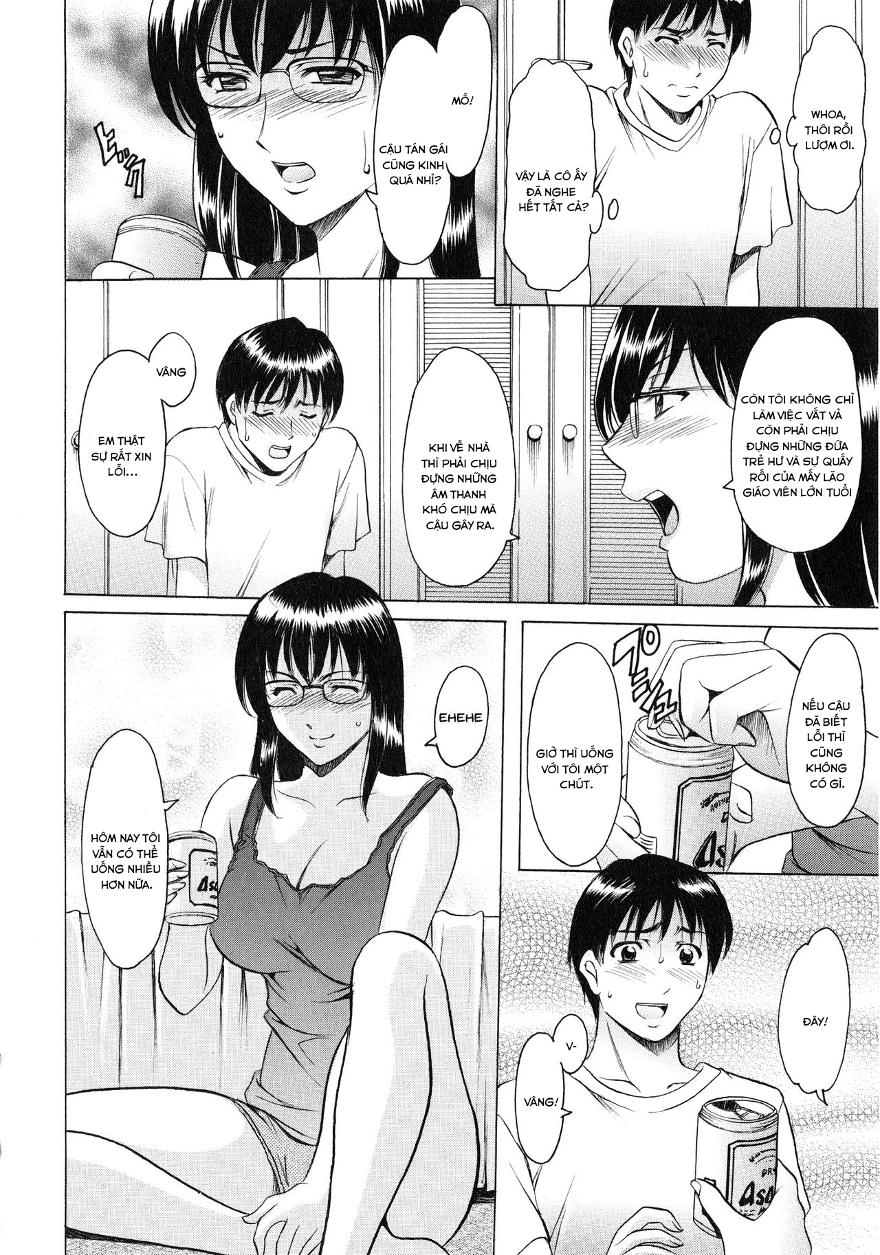 Đọc truyện hentai Yuuwaku no Toshiue Apartment - Chap 2