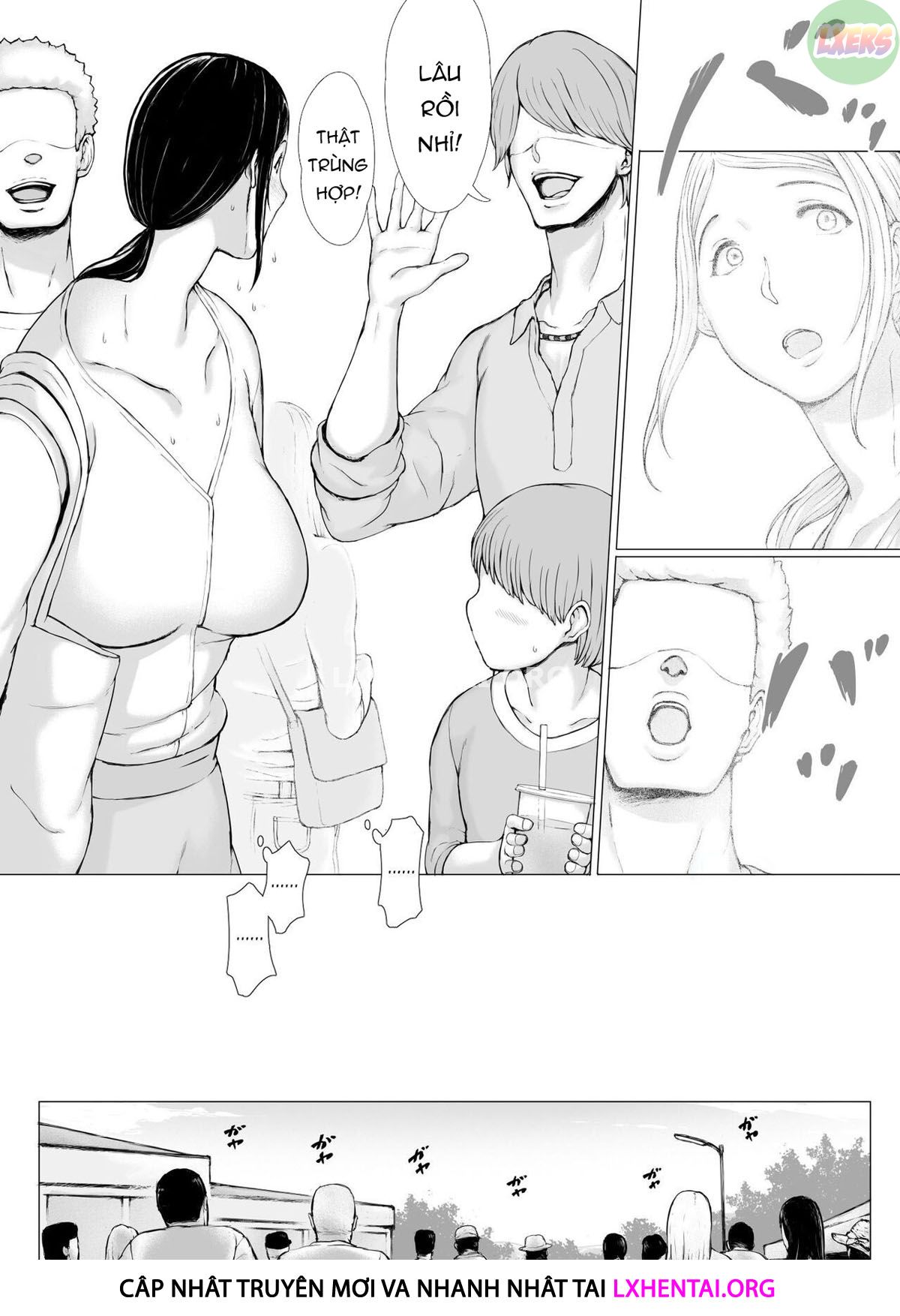 Đọc truyện hentai Hahagui Ottori Okaasan ga Toshishita Yarichin ni Nerawareru Toki - Chap 3C | END