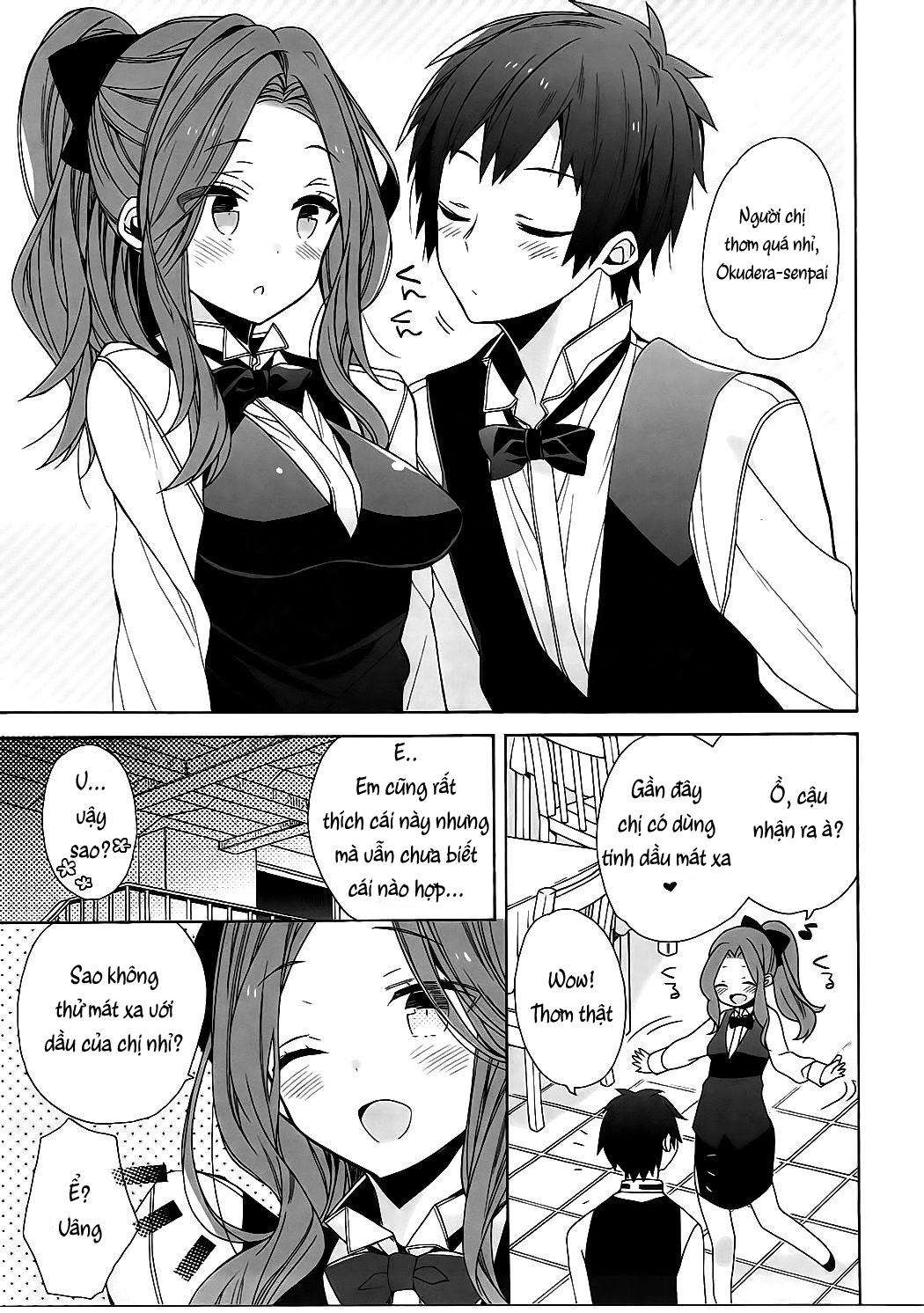Đọc truyện hentai Okudera-senpai wa Shiranai (Kimi no Na wa) - Oneshot