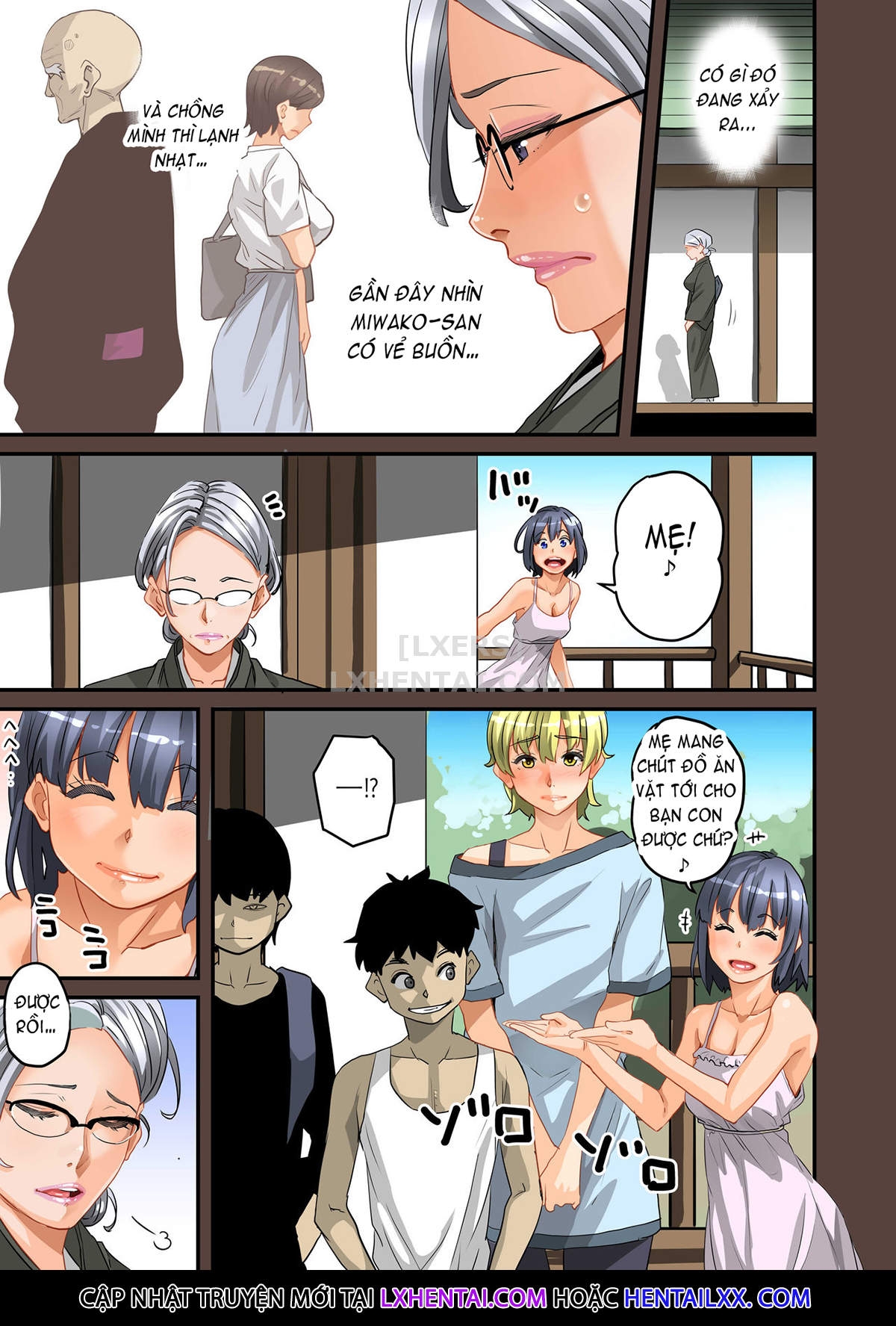 Đọc truyện hentai Gia Tộc Dâm Loàn - Chap 4