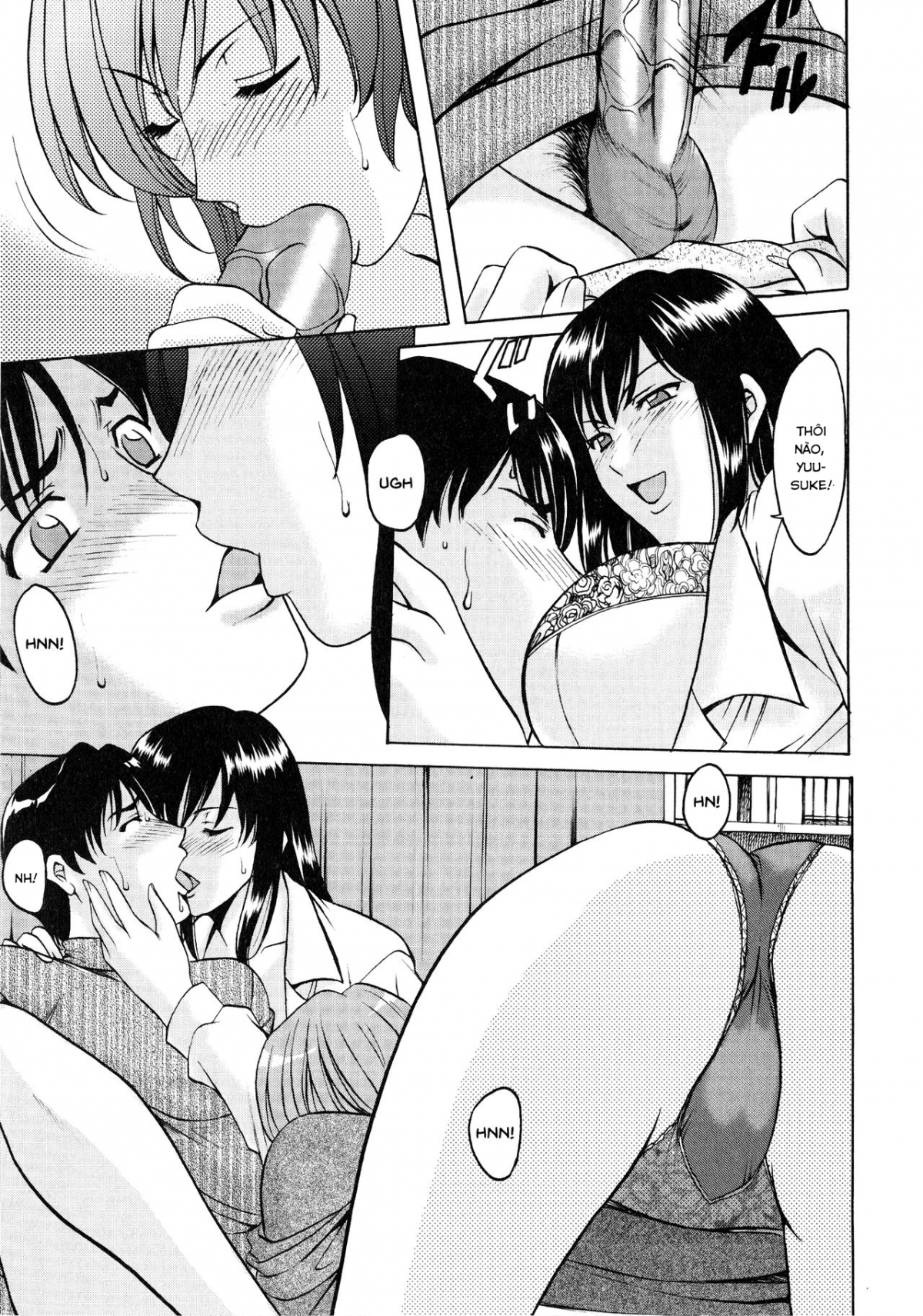 Đọc truyện hentai Yuuwaku no Toshiue Apartment - Chap 5