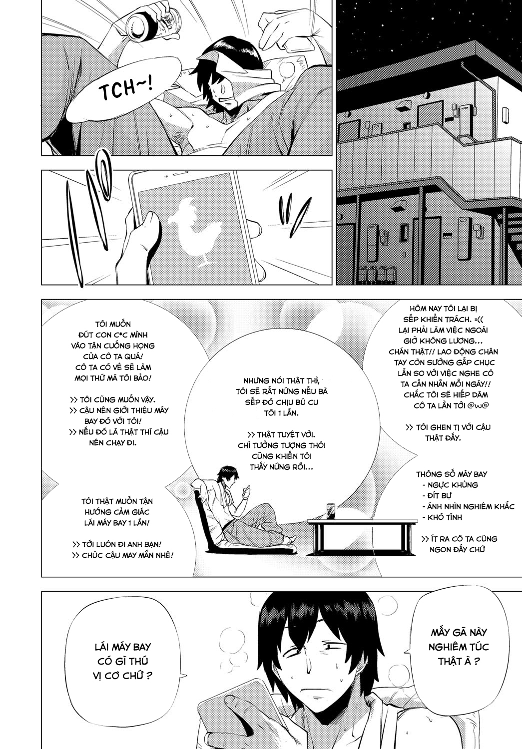 Đọc truyện hentai S.N.S. -Shunin no Seiheki- (COMIC Anthurium 2017-02) - Oneshot