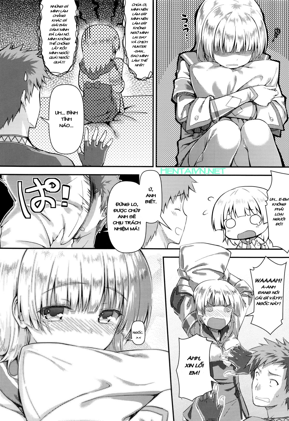 Đọc truyện hentai Kinkyuu Quest - Oneshot không che