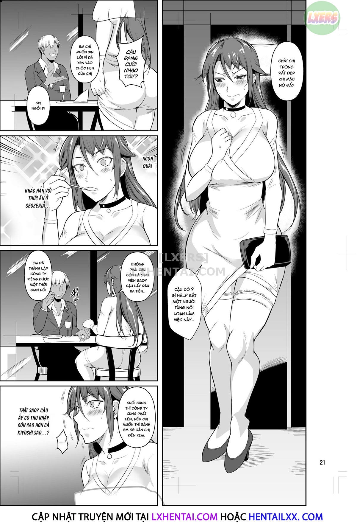 Đọc truyện hentai The Downtown Shopping Street's Wife's Holes - Chap 4