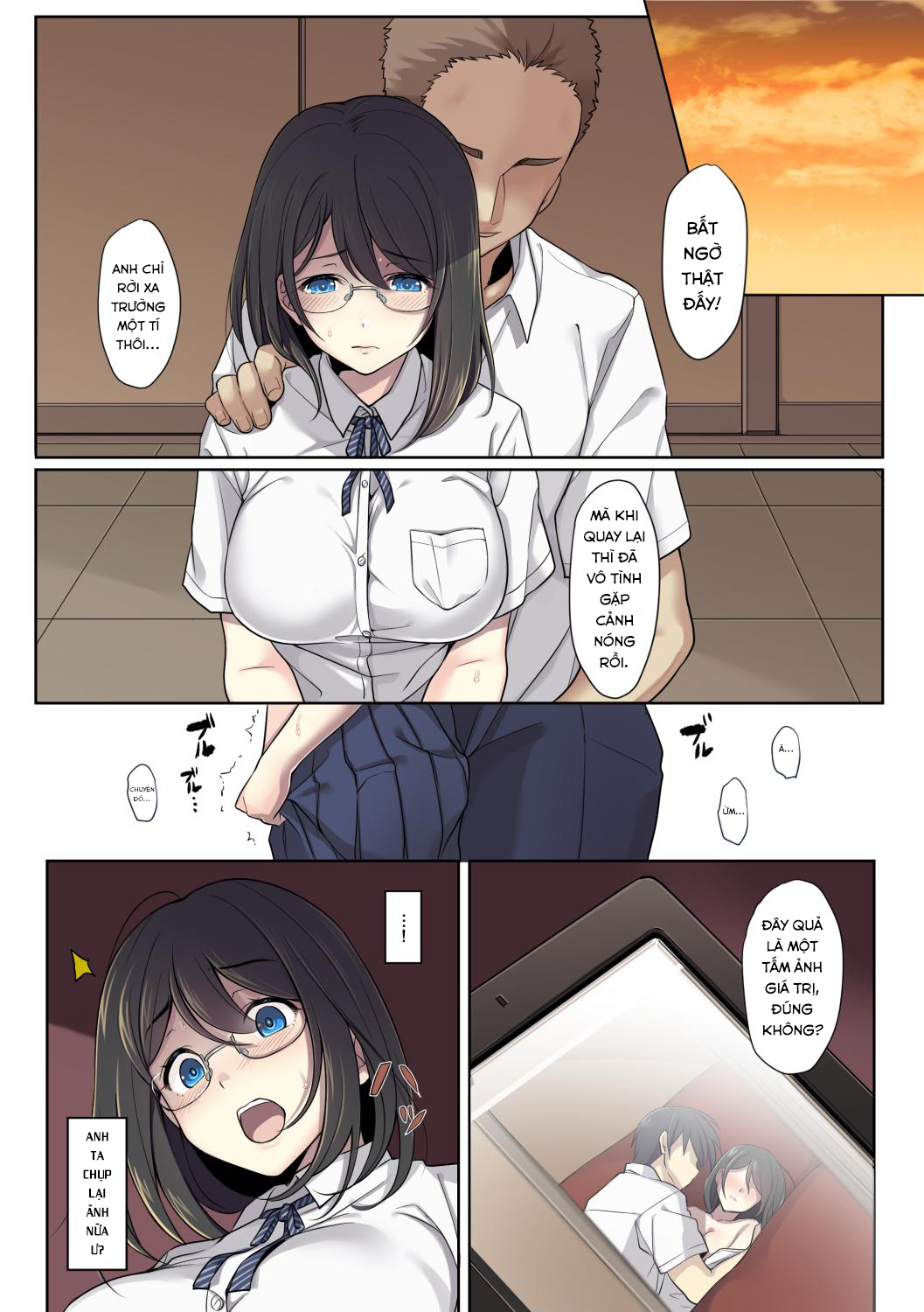 Đọc truyện hentai Bạn gái tôi đã lập một thoả thuận với senpai để bảo vệ tôi. - Chap 1