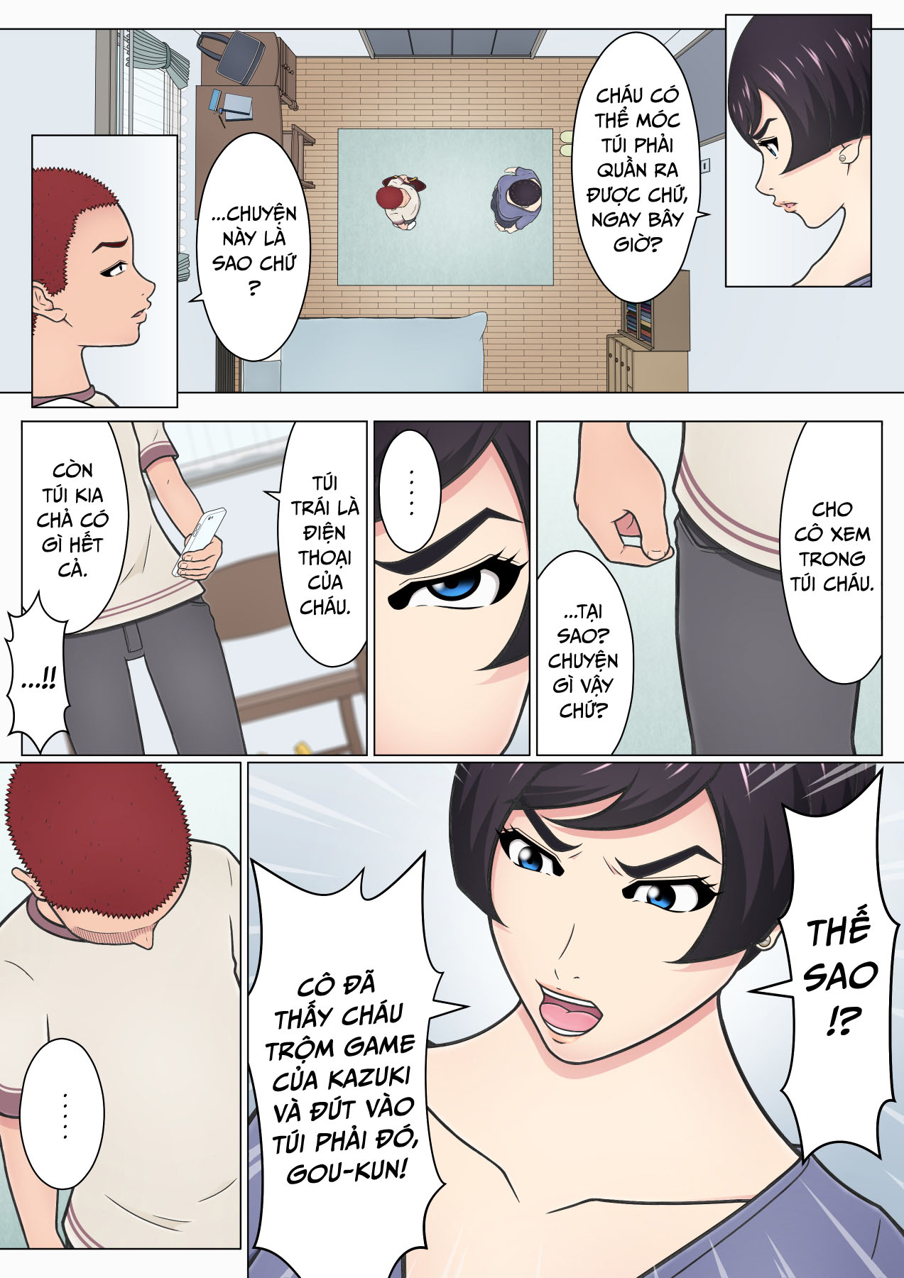 Đọc truyện hentai Shitagi Feti no Warugaki ni Yowami o Nigirarete Shimatta Tsuyoki Mama - Oneshot