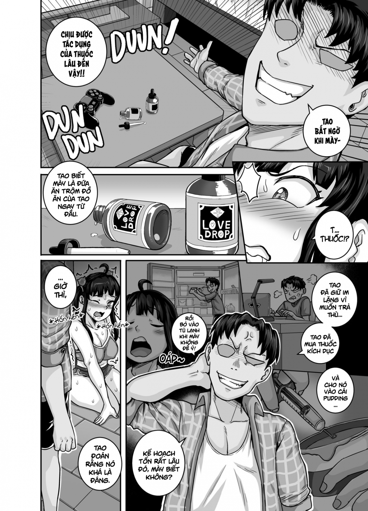 Đọc truyện hentai Em gái(kế) phiền toái cần phải được dạy dỗ!! - Chap 2: Kẻ trộm pudding cần phải bị trừng phạt!!